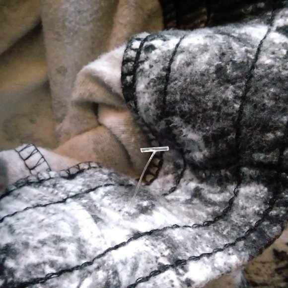 CARBON Mens L MOON JOGGERS BLACK & WHITE PANTS bottoms - Picture 12 of 15